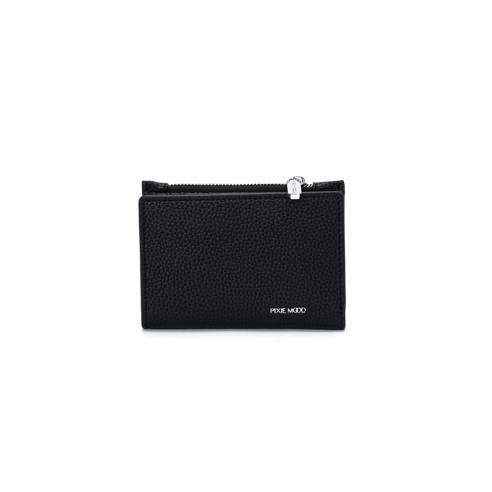 Pixie Mood Black Pebbled Aiko Wallet