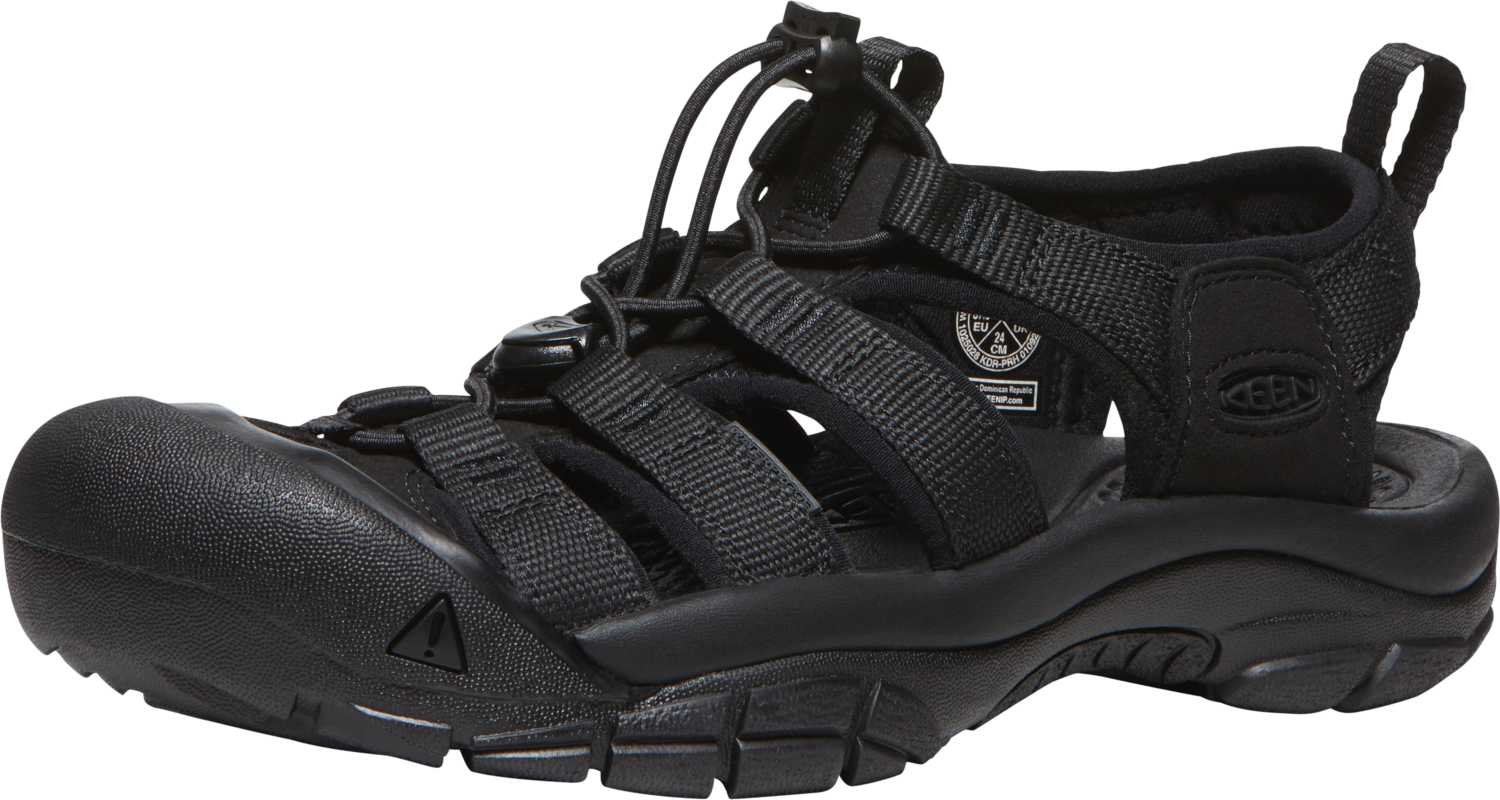 Keen Ladies Newport H2 Triple Black Sandal