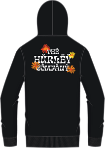 Hurley Mens Sedona Fleece Black Pullover Hoodie