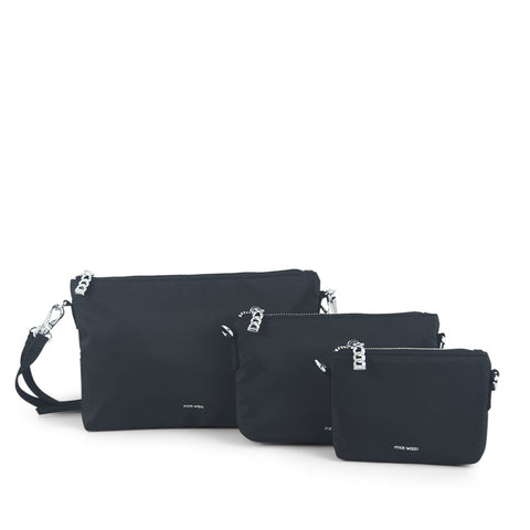 Pixie Mood Ladies Black Nylon Drea Pouch