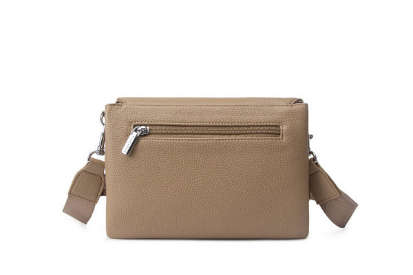 Pixie Mood Ladies Latte Pebbled Gianna Crossbody