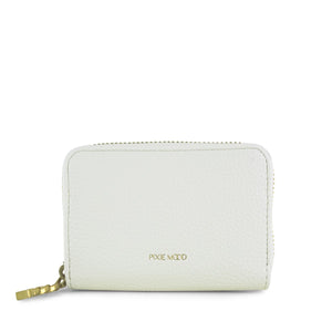 Pixie Mood Ladies Coconut Cream Pebbled Kimi Card Wallet