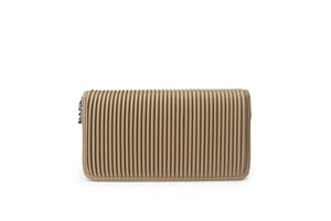 Pixie Mood Latte Pleated Sandy Pleated Wallet