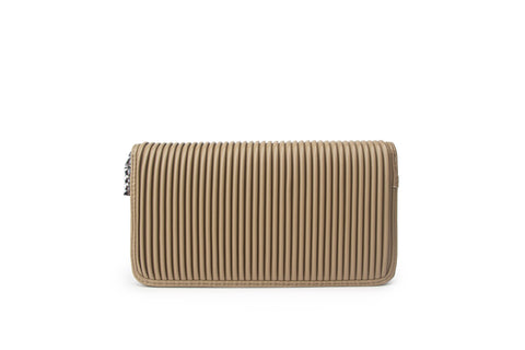 Pixie Mood Latte Pleated Sandy Pleated Wallet