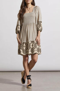 Tribal Ladies French Oak Wear 2 Ways Embroidered Dress