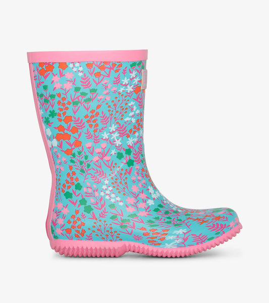 Hatley Girls Ditsy Floral Packable Rain Boots