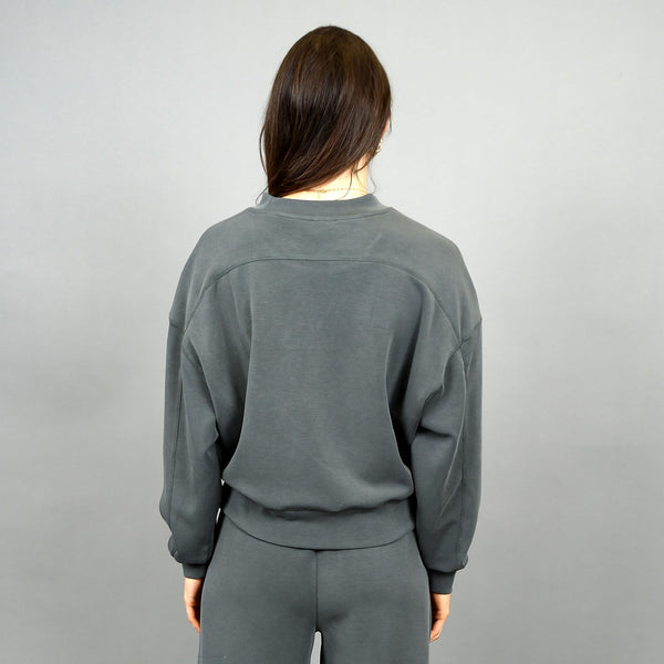 RD Style Ladies Dark Ivy Lucie Super Soft Modal LS Pullover