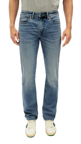 Buffalo Mens Whiskered and Work Relaxed Straight Driven Jeans