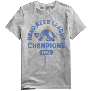 Northbound Supply Co. Mens Grey Heather Beery League Tshirt