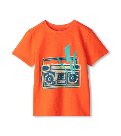 Hatley Boys Koi Boombox Glow in the Dark Graphic Tshirt