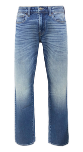 Buffalo Mens Heavily Sanded and Worked Driven Relaxed Straight Jeans