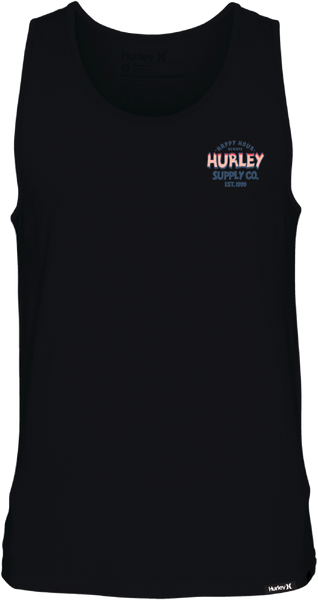 Hurley Mens Black Mai Tai Tank