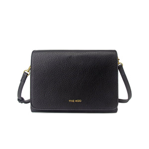 Pixie Mood Ladies Black Pebbled Gianna Crossbody