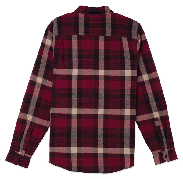 Hurley Mens Matador Portland Organic Flannel LS Shirt