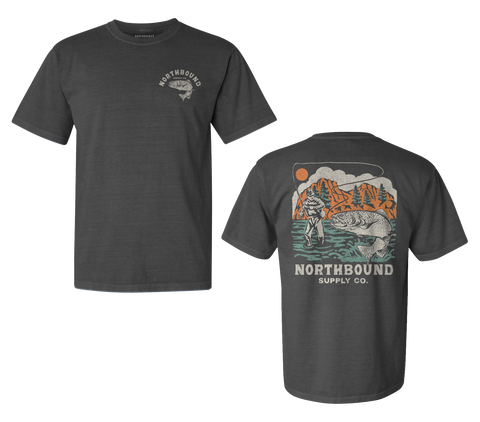 Northbound Supply Co. Mens Pepper Fly Fishing Tshirt