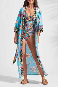 Tribal Ladies Honolulu 3/4 Sleeve Duster