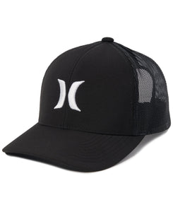 Hurley Mens Black/White Del Mar Trucker Hat