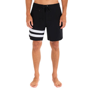 Hurley Mens Black Block Party 18" Boardshort