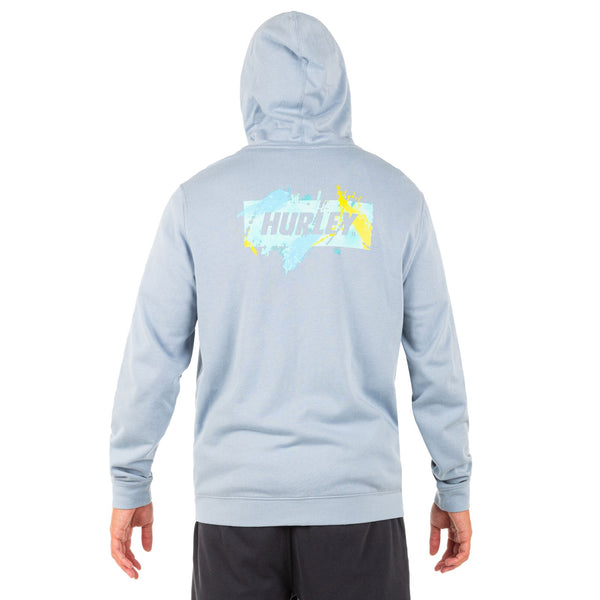 Hurley Mens Dyed Out Summer Zip Hoodie