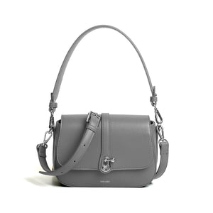 Pixie Mood Grey Athena Saddle Bag