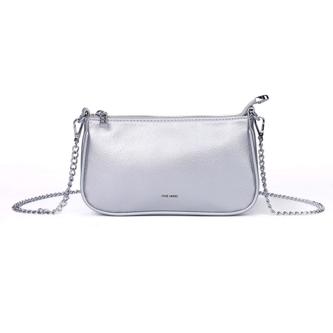 Pixie Mood Silver Francine Chain Crossbody