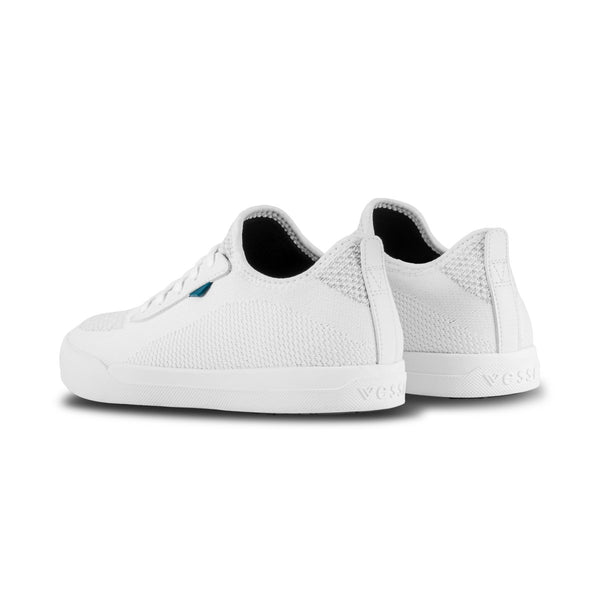 Vessi Ladies Marble White Weekend Sneaker