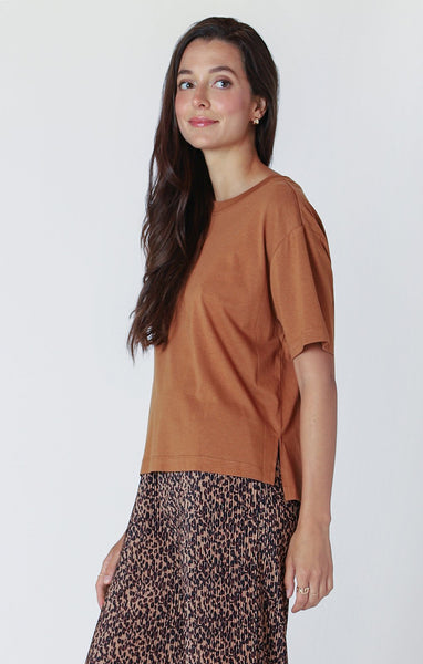 Dex Ladies Toffee SS Essential Tshirt