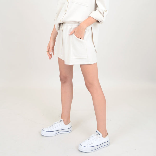 RD Style Ladies Stone Senza Soft Knit Shorts