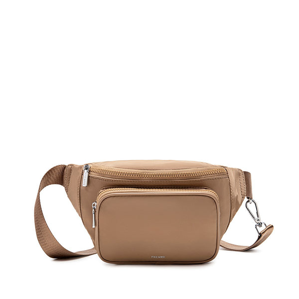 Pixie Mood Ladies Latte Nylon Aaliyah Fanny Pack