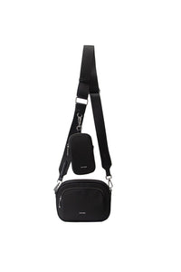 Pixie Mood Ladies Black Nylon Daisy Crossbody Bag