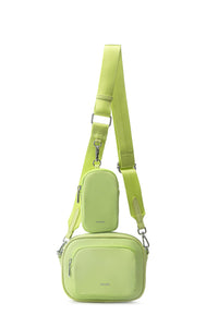 Pixie Mood Lime Nylon Daisy Crossbody Bag