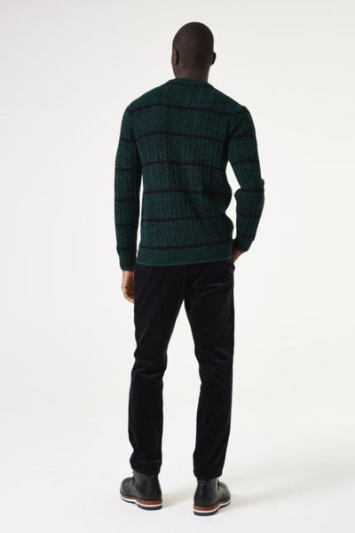 Leo Chevalier Mens Highland Green Pullover