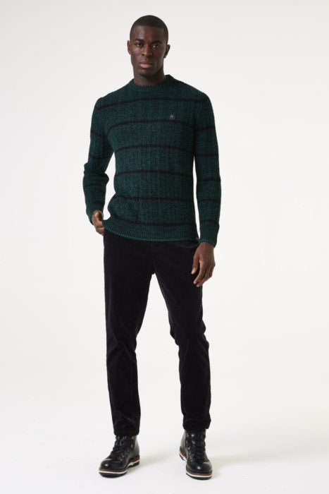 Leo Chevalier Mens Highland Green Pullover