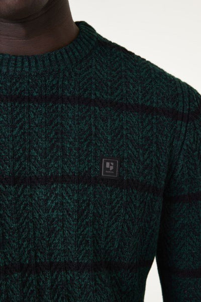 Leo Chevalier Mens Highland Green Pullover